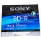 索尼（SONY）台产 蓝光 BD-R 6速 25G 单片盒装 蓝光刻录盘 可打印光盘
