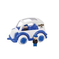 瑞典唯精维京儿童益智玩具警车 进口仿真玩具 搭配人偶可360旋转 宝宝1-6岁玩具