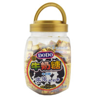 包邮 徐福记 DODO牛奶糖 牛奶味900g罐装 儿童零食糖果