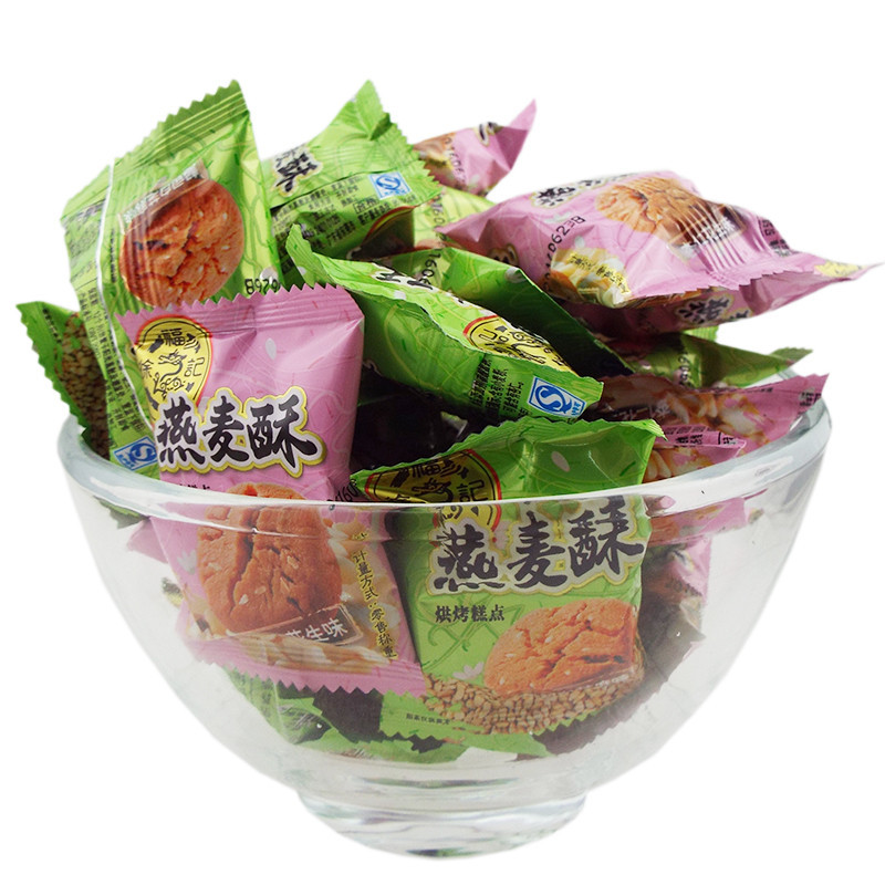 徐福记 燕麦酥 1500g散装称 混合味休闲饼点 办公零食饼干