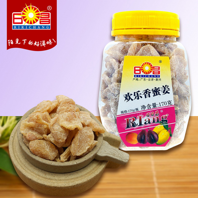 日日昌 Riang 食品礼盒日日昌 Riang 中国风味欢乐香蜜姜170g瓶装凉果蜜饯新兴特产蜜饯果脯果干干货零食 价格图片品牌报价 苏宁易购点点客食品专营店