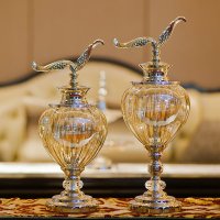 创意家居家装饰品摆件客厅房间电视柜装饰摆设现代中式桌面工艺品