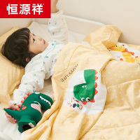 恒源祥天丝空调被儿童夏季冰丝夏凉被可水洗被子婴儿幼儿园薄被子