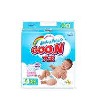 日本大王GOO.N 维E系列环贴式纸尿裤S84片超薄夏干爽透气尿不湿