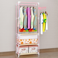 亚思特衣帽架 落地卧室挂衣架时尚室内衣架 现代简易衣帽架