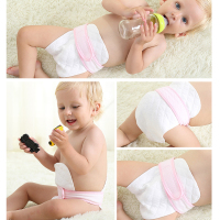 婴儿尿布纯棉三层生态棉尿片全棉尿布品可洗尿布婴儿用品宝宝尿布扣免折叠尿布
