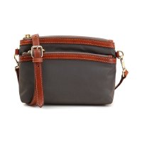 TITAN 钛德 曼哈顿系列进口尼龙配牛皮斜挎包/手拿包