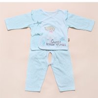 圣婴夏日阳光偏襟宝宝套