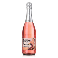麦洛威尔 意大利原瓶进口起泡酒甜型葡萄酒 桃红气泡酒 送香槟杯 双支畅饮装
