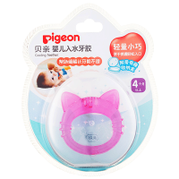 贝亲（Pigeon） 贝亲婴儿牙胶硅胶软磨牙棒 宝宝咬咬胶玩具3-4-6-12个月咬牙胶 咬咬猫NA25