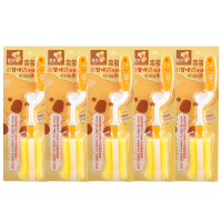 喜多奶瓶刷套装 奶嘴刷360度旋转海棉刷奶瓶清洗套装 洗奶瓶刷子5套装 55871