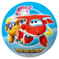 伊诺特 儿童皮球拍拍球打气筒组合 户外运动玩具充气球 6寸超级飞侠拍拍球 [蓝色]直径15cm