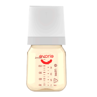 爱得利ppsu小奶瓶新生婴儿喝奶宽口径奶瓶硅胶吸管喝水大宝宝奶瓶160ML【EA-201】