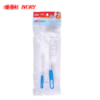 爱得利宝宝奶瓶刷奶嘴刷婴儿清洁用品尼龙刷经济装玻璃奶瓶刷F01