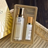 韩国正品it's skin伊思蜗牛精华眼霜套装盒（精华40ml+眼霜15ml)