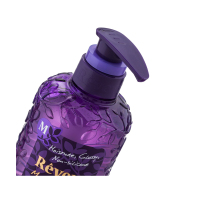 Reveur 紫色瓶 润泽无硅油洗发水 500ml保湿滋润柔顺型 适合所有发质 成人可用深层清洁 无硅油