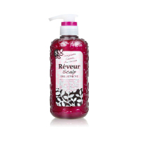 Reveur 粉色润泽无硅油护发素 500ml护发素/乳头皮护理型柔顺丝滑 深层滋养 损伤修复 适合所有发质