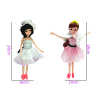 芭美儿(Ba Mei Er)芭比娃娃玩具屋手提衣橱过家家换衣服3-6岁女孩玩具（粉色8803）
