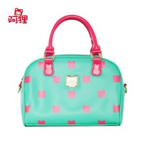Ali 梦之城2015年秋季新款可爱卡通马卡龙色两用包女生款 休闲百搭 出街潮款