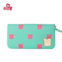 阿狸ali 梦之城2015年秋季新款可爱卡通马卡龙色手拿包女生款