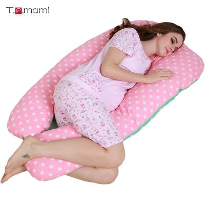 Temami孕妇枕侧卧枕抱枕孕妇枕头护腰侧睡枕用品多功能靠枕E型