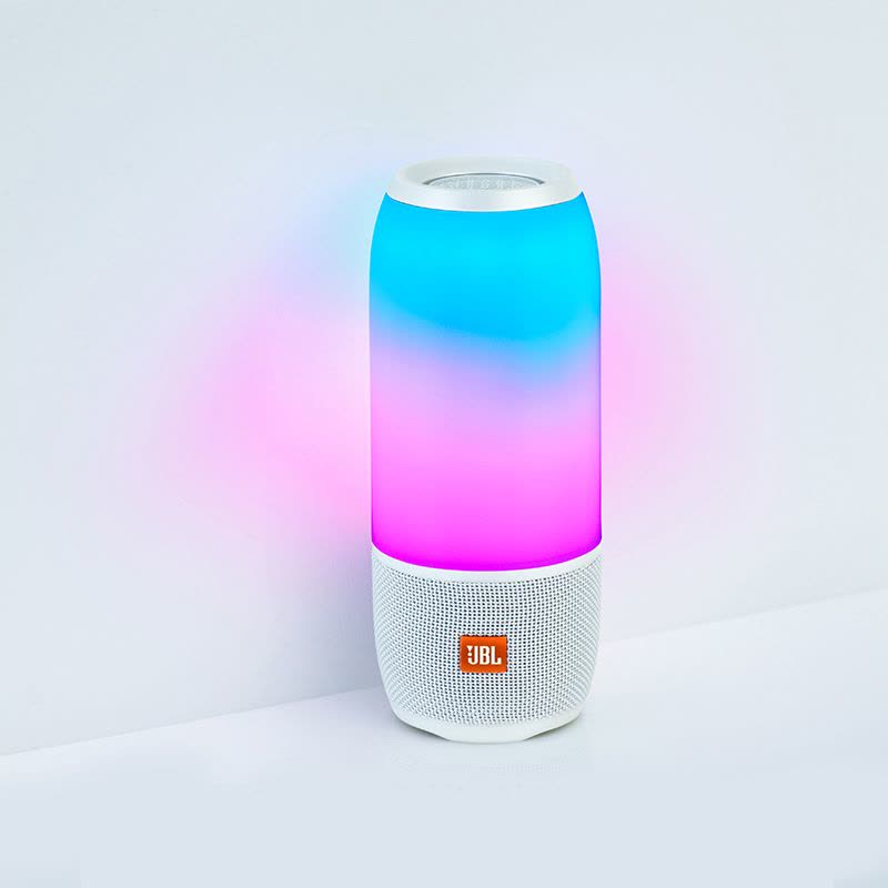 JBL Pulse3 音乐脉动3代三代 炫彩无线蓝牙音箱 音响 低音炮 便携迷你车载户外音响 防水音箱 典雅黑图片