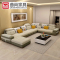 曲尚(Qushang) 沙发 布艺沙发 客厅沙发 转角组合沙发 大小户型布沙发8621