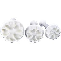 3件套五叶爱心立体压花模成套饼干烘焙模具曲奇饼干模巧克力模