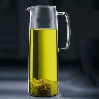 莱珍斯1.6L欧式大容量耐热玻璃茶壶冷水壶凉水壶家用果汁壶玻璃盖莱珍斯
