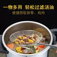 不锈钢线材漏勺捞面勺大笊篱火锅漏网筛油炸漏网勺过油器捞饺网筛