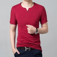 2017夏装新款男装 男T恤 日系韩风青少年百搭圆领短袖T恤男