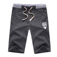 2017夏新款男装短裤 男休闲短裤 男棉麻短裤 男针织五分裤