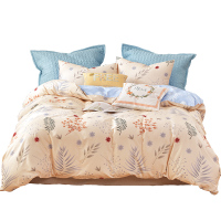 梦洁(MENDALE)纯棉四件套全棉被套床单ins风宿舍四件套件床上用品