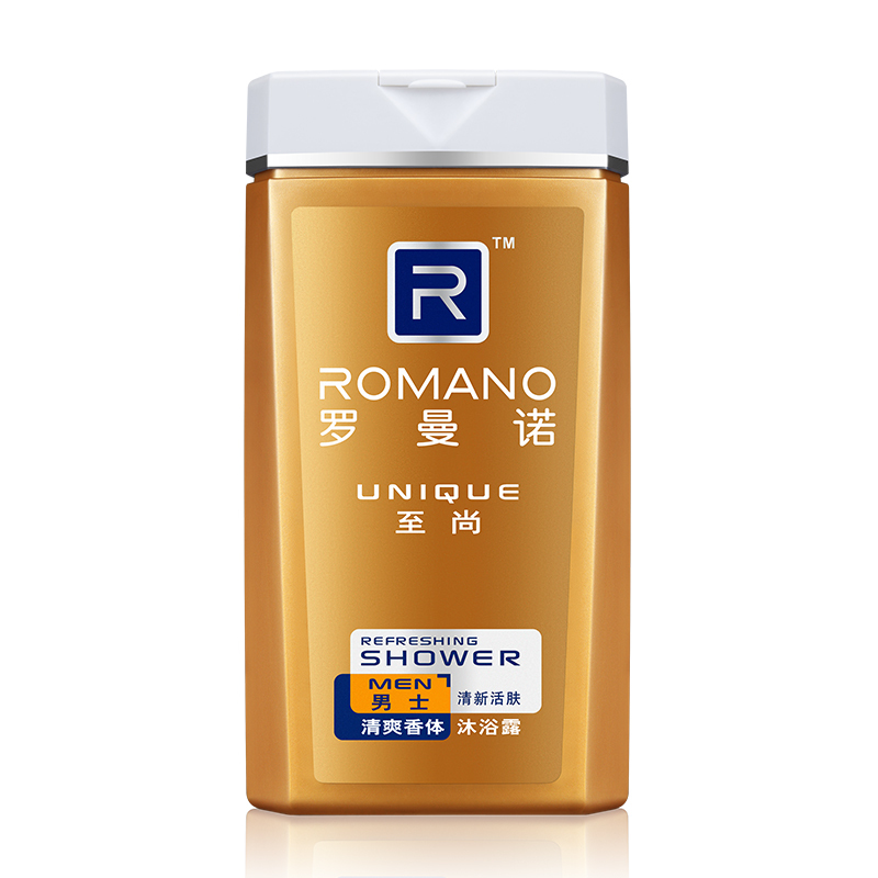 罗曼诺男士补水清爽香体沐浴露200ml深层洁净控油保湿视频