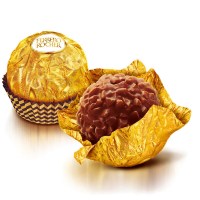 Ferrero Rocher费列罗金莎榛果威化夹心巧克力意大利进口礼盒装喜糖零食T24粒