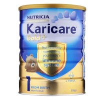 karicare 新西兰可瑞康 原装进口 金装牛奶粉 1段 900克 0-6个月 保质期20-01保税仓2罐起发