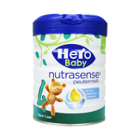【海外直邮】 荷兰美素 hero baby 6罐发货进口 2-3岁;3岁以上白金版 4段奶粉 700克天赋力