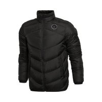 2015冬新款正品李宁 韦德防水男 超轻修身 短款羽绒服AYMK051