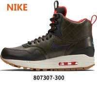 NIKE耐克2016春新款女AIR MAX 1复刻气垫保暖休闲鞋 807307-300