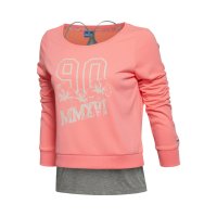 李宁女装 2016春新款 罗纹收口三合一运动卫衣套装 AWBL102-1-2-3