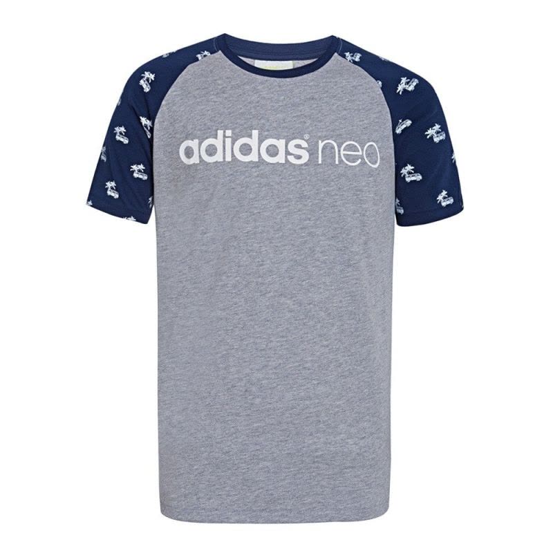 ADIDAS NEO阿迪休闲2016年男子夏季新款运动短袖T恤 AJ8247图片