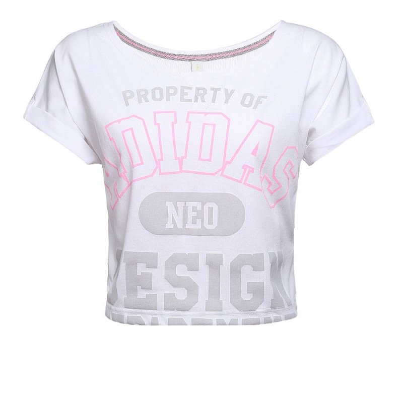 ADIDAS NEO阿迪休闲2016年女子夏季新款运动短袖T恤 AJ8468