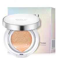 冰菊水光雪润气垫CC霜15g化妆品遮瑕保湿BB霜粉底霜粉底液面部护肤品 自然色(正装15g)