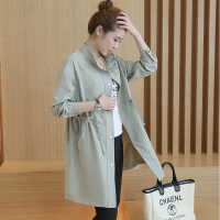 走来甜甜女装2016秋装新款中长款韩版宽松秋季大码外套休闲百搭风衣女上衣潮