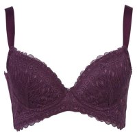 体会内衣正品蕾丝聚拢调整按摩活磁石蝶围定型无海绵薄款文胸