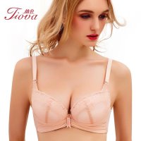 体会内衣专柜款聚拢调整型性感蕾丝定型棉侧收副乳薄模杯款软绵大码文胸BQ1261
