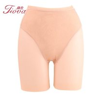 体会完美内衣 裤脚无缝边收腹提臀轻度塑身 纯高腰平腿塑身裤
