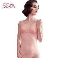 体会内衣专柜款甜美蕾丝纤腰收腹塑身美体背背佳美体塑身上衣SB1071