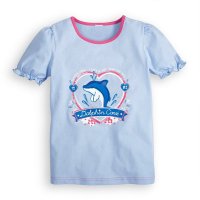 水果铺子夏季新款女童短袖T恤(公主袖海豚印花)女宝宝上衣15FSXG05(13)