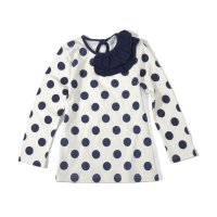 水果铺子女童秋季时尚波点裙式长袖T恤 12CG014